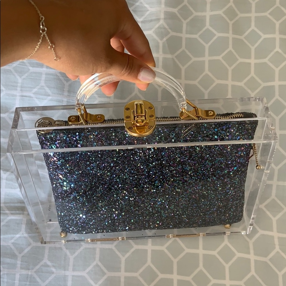 Charlotte Olympia Acrylic Clutch - Picture 2 of 8